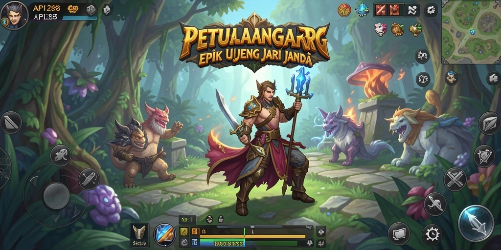 Tampilan menarik dalam gameplay RPG yang memikat dan mendalam.