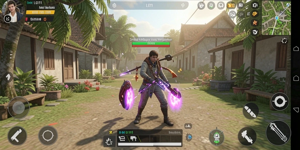 Tampilan gameplay LG111 yang memukau dan menyenangkan.