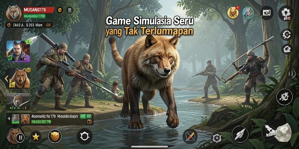 Tampilan screenshot <strong>MUSANG178</strong> yang menunjukkan gameplay seru dan interaktif.