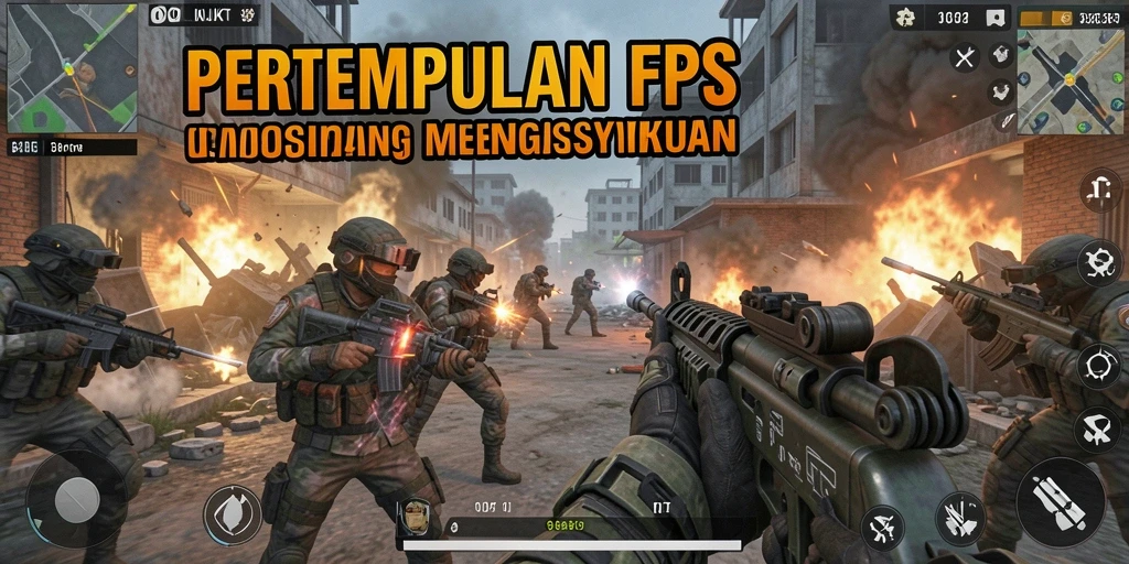 Tampilan gameplay seru dari OKJKT yang memukau.