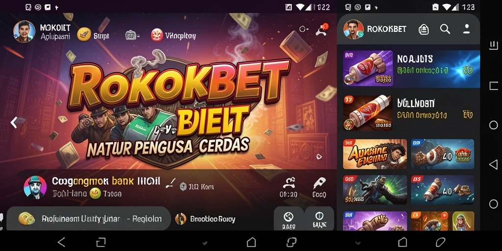 Tampilan utama ROKOKBET dengan fitur pengelolaan tugas.
